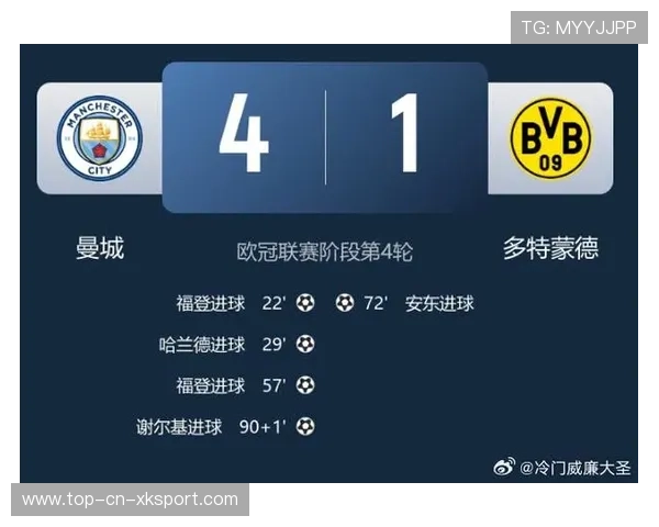 哈兰德与福登携手打破多特防线，曼城豪取三连胜，哈兰德和曼联